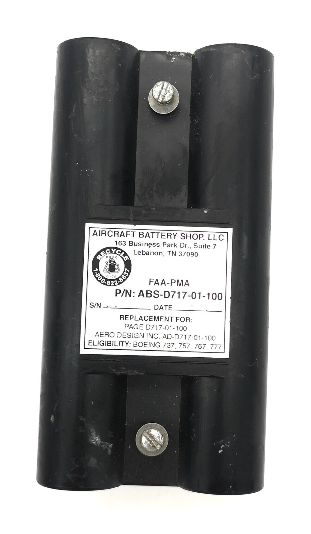 Battery pack(батарея)  ABS-D717-01-100