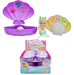 Коллекционная куколка-русалка в ракушке, 2 серия, в ассорт.+1 редкий, Цена за шт. Baby Secrets Merba