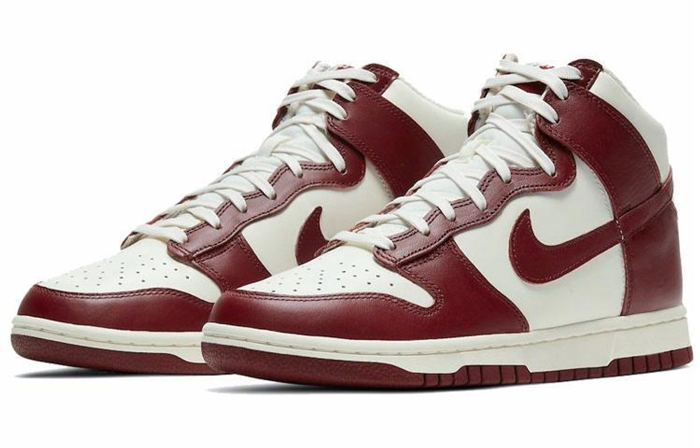 Кроссовки Nike Dunk "Team Red" (Женская размерная сетка)