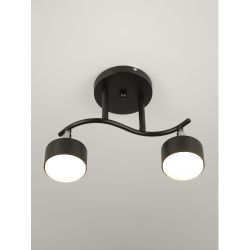 Светильник настенно-потолочный спот Rivoli Vanessa 7074-702 2хGX53 15 Вт поворотный | Rivoli