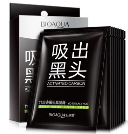 BIOAQUA Маска-плёнка для носа против чер точек,скидка