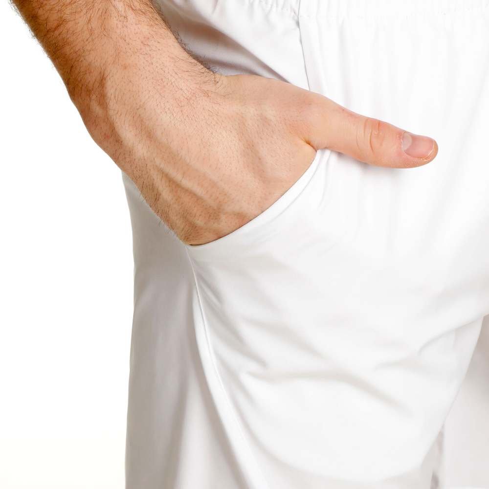 Мужские теннисные шорты The Indian Maharadja Kadiri 9in Shorts Men - White