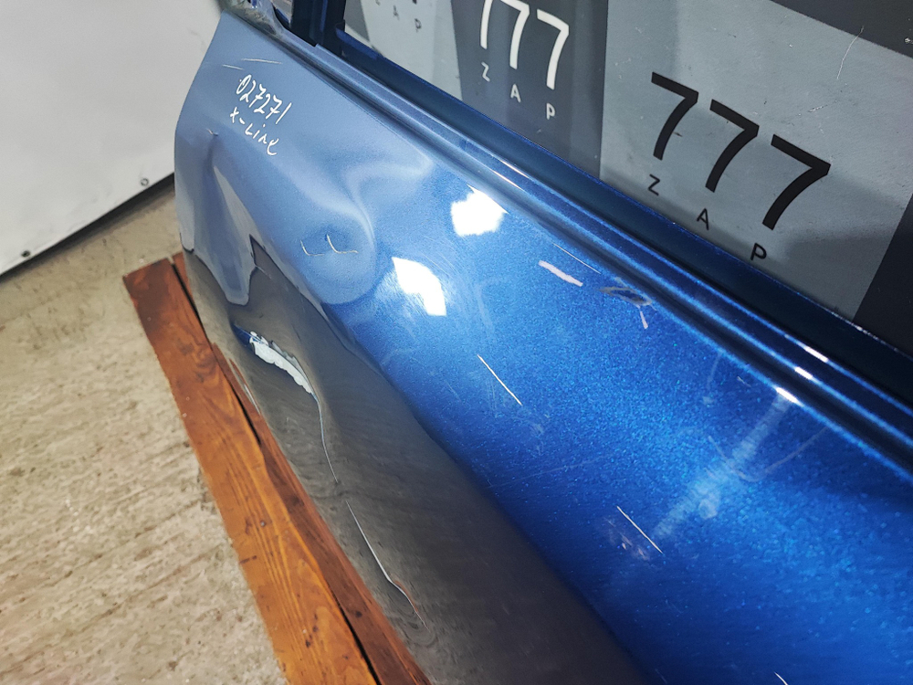 Дверь задняя левая Kia Rio 4 X-Line 17-нв Б/У Оригинал 77003H0500