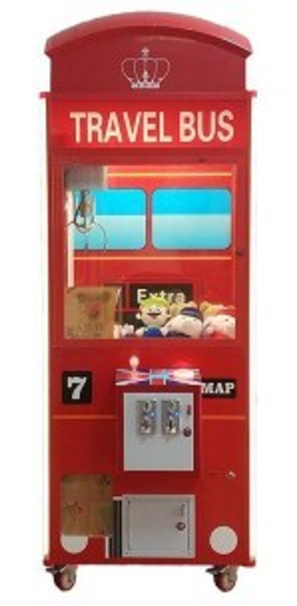 Автомат с игрушками HIGH-QUALITY BRITISH STYLE CRANE MACHINE