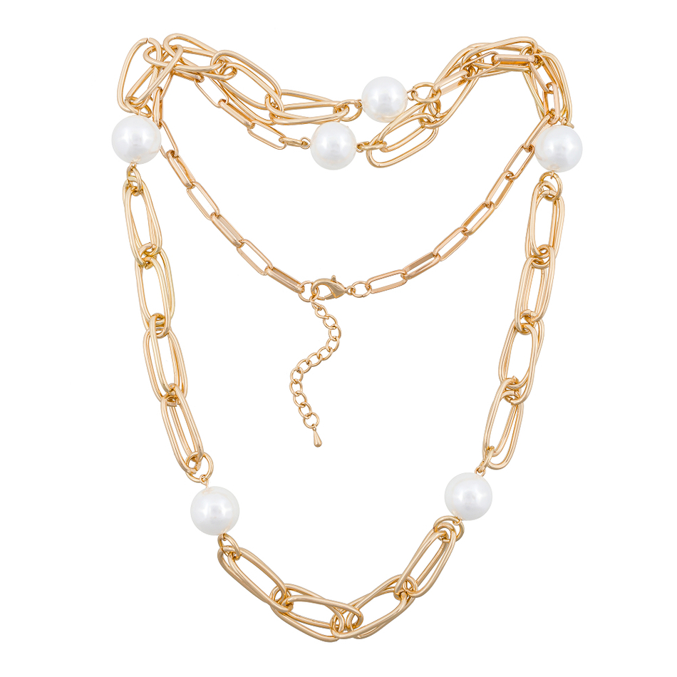 Колье Fiore Luna WHITE PEARL BCN13324-01 GI