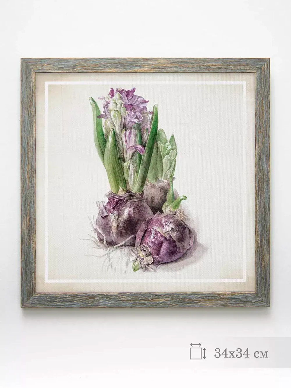 Картина на стену интерьерная на холсте 34*34 см