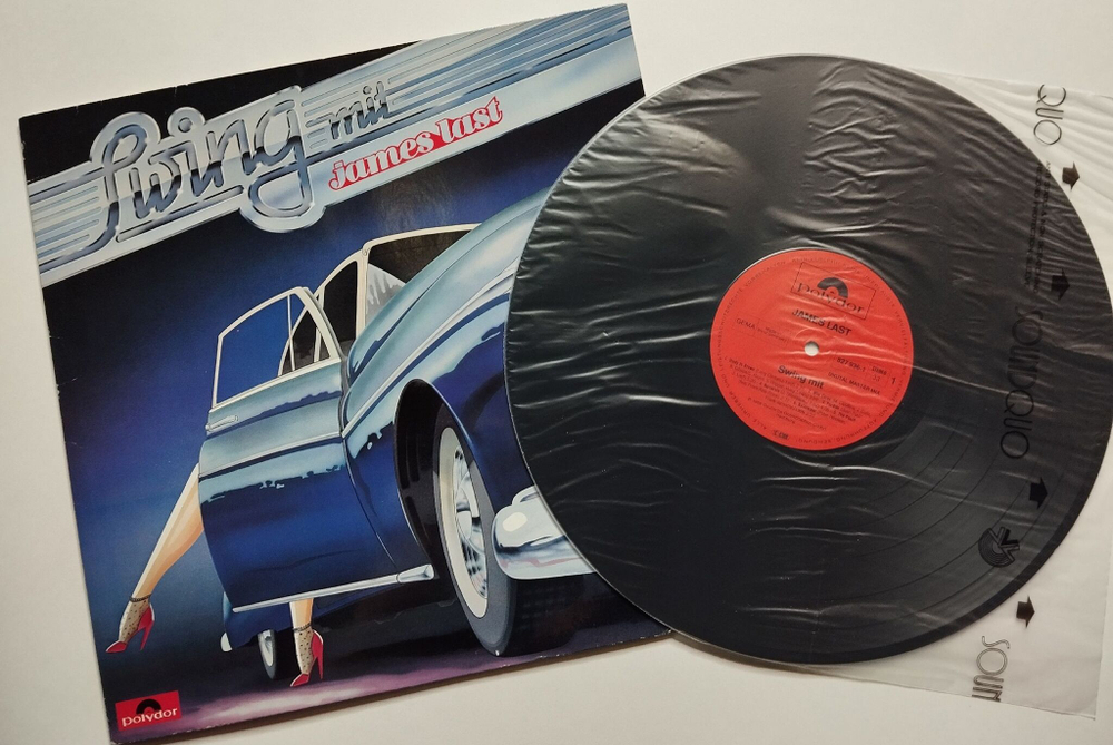 Винтажная виниловая пластинка LP Swing With James Last (Germany 1986)