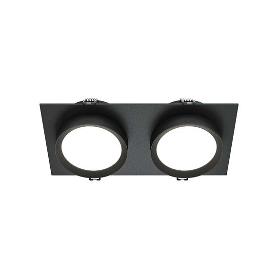 Встраиваемый светильник Maytoni Technical Hoop DL086-02-GX53-SQ-B