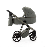 Детская универсальная коляска Adamex Delta Natura - DN-7 Salvia (шалфей, ткань)