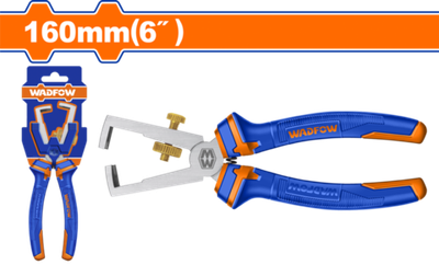 Клещи для зачистки проводов 160 мм (6/36) WADFOW WPL5C06