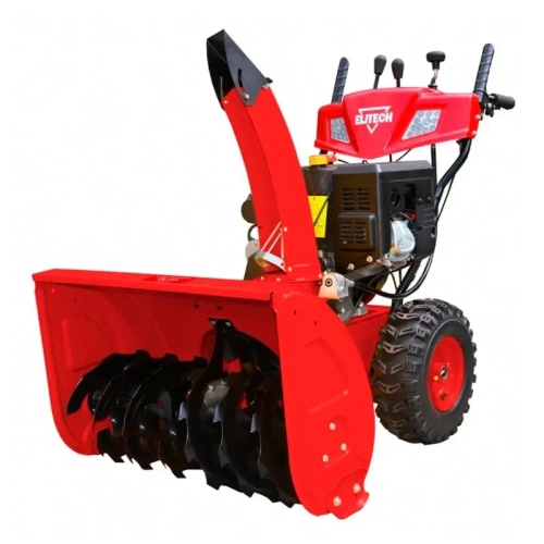 ELITECH СМ 12Э (Е1609.006.00) снегоуборщик бензиновый 12 л.с. ковш 71 см, выброс 15 м, 6 вперед/2 назад 200870