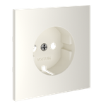 Накладка для розетки с заземлением, (хлопок) Voltum S70 VLS000613
