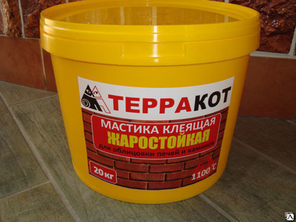 Мастика универсальная 1,5 кг. Терракот