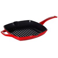 Чугунная сковорода-гриль Swiss Diamond PC 42626R