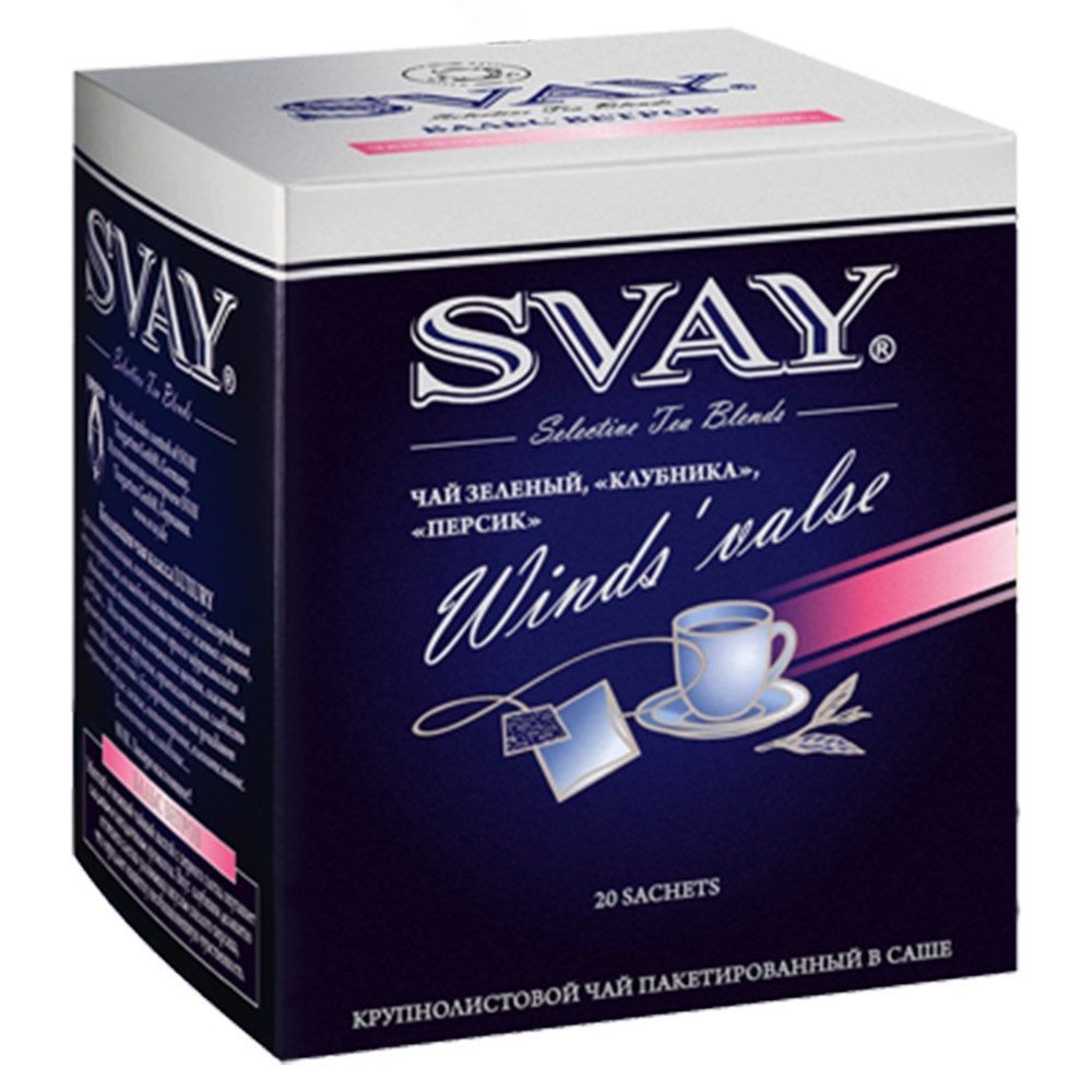 Чай Svay Winds’valse 20*2 саше ( в к-8) (Вальс Ветров)