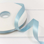 Лента Атласная 1,5см х 110м Полиэстер класс А (Голубой)