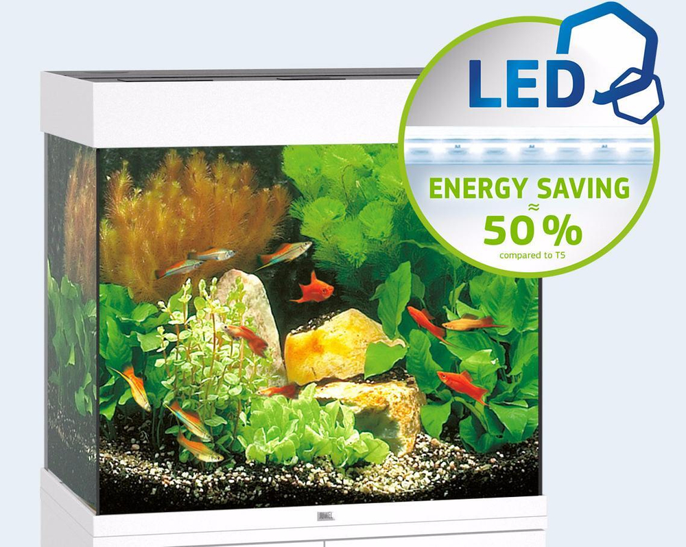 Аквариум Juwel Lido 120 LED белый