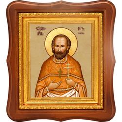 Петр Канардов священномученик. Икона на холсте.