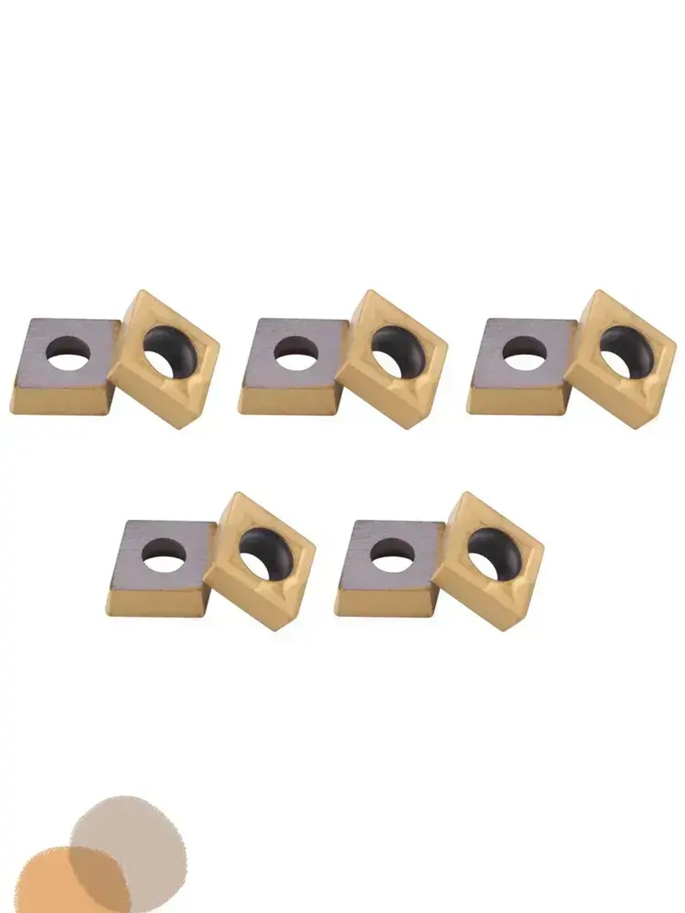 10шт Твердосплавных наконечников с ЧПУ, режущие пластины для токарного станка, токарный инструмент с коробкой