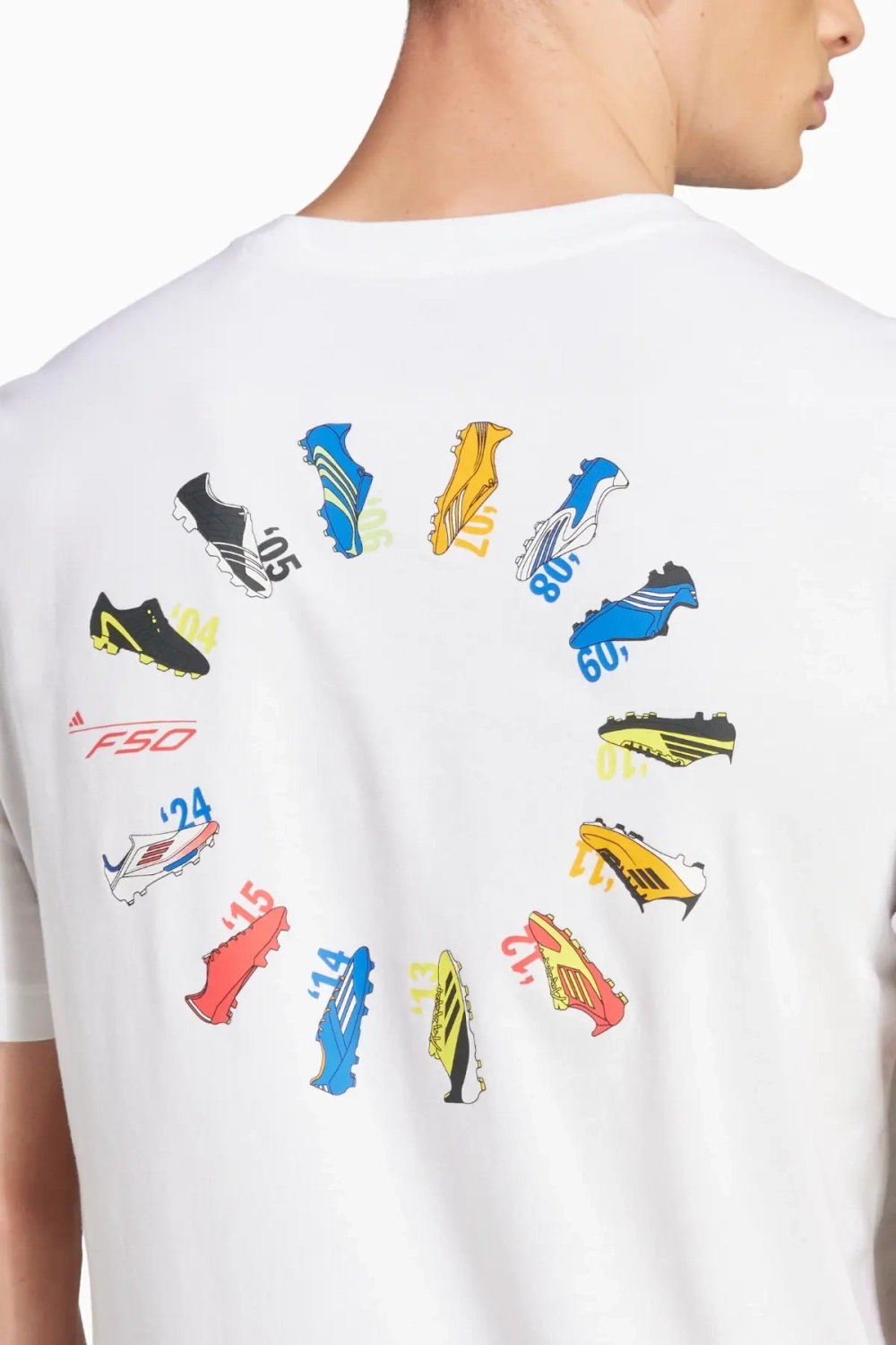 Футболка adidas F50 History Graphic - белый