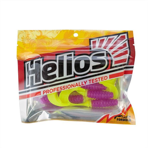 Твистер Credo 2,35&#39;/6,0 см Fio LT 7шт. (HS-10-039) Helios