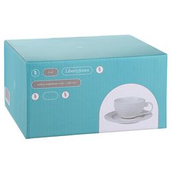 Набор чайных пар Tracery, 250 мл, 2 шт.