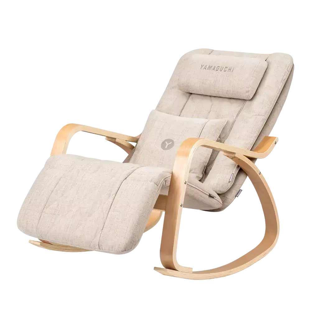 Массажное кресло-качалка Yamaguchi Liberty Comfort бежевая