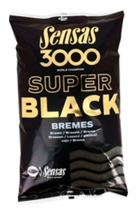 Прикормка Sensas 3000 Super BLACK Bremes 1кг