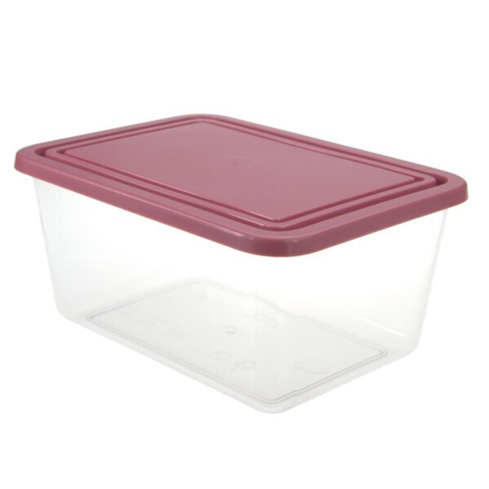 Емкость для продуктов 1,2л прямоугольная М1452