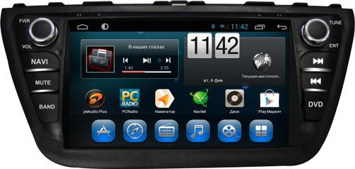Магнитола для Suzuki SX4 2 2013-2021 - Kuberg KR-8070-S9 на Android 8, SIM-слот