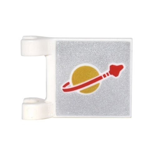 Флаг квадратный с космическим узором 2335pb143