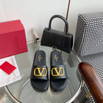 Valentino Vlogo Slide Sandal
