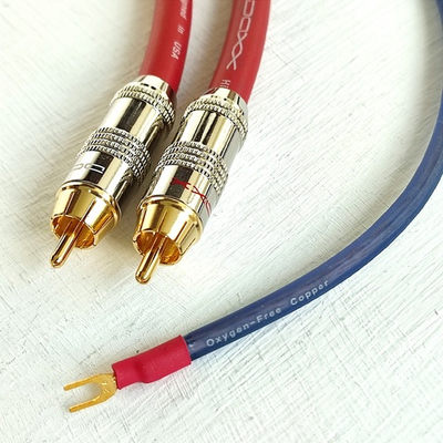 DAXX R89 Фоно кабель с посеребренными жилами 2x0.75mm2 уровня High Grade, D=9mm