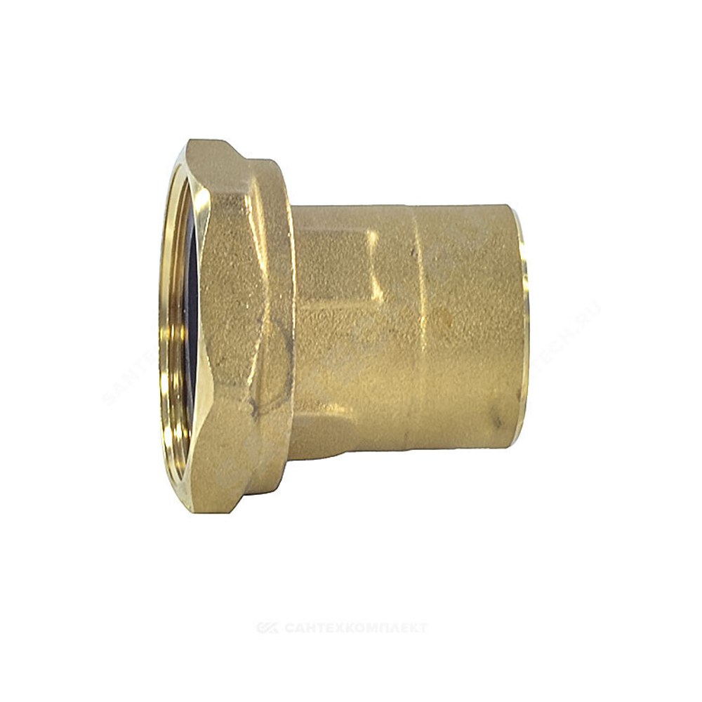 Соединение для подключения насоса латунь 1 1/2"x1" ВР с обратным клапаном R39 Giacomini R39Y001