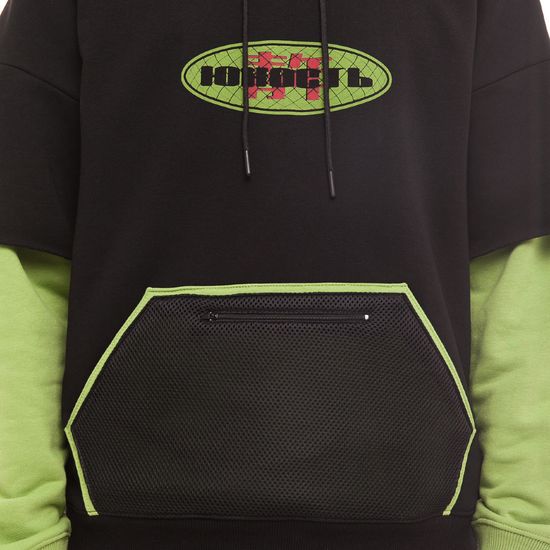 Худи ЮНОСТЬ «Сеть» чёрный