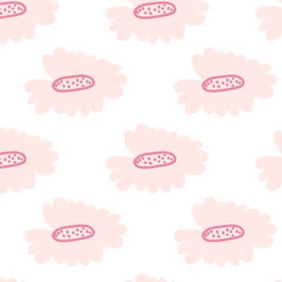 Бесшовный принт c цветами