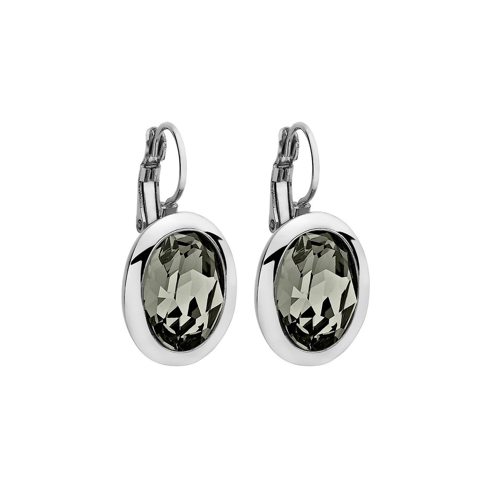 Серьги Qudo Tivola Black Diamond 303030 BW/S