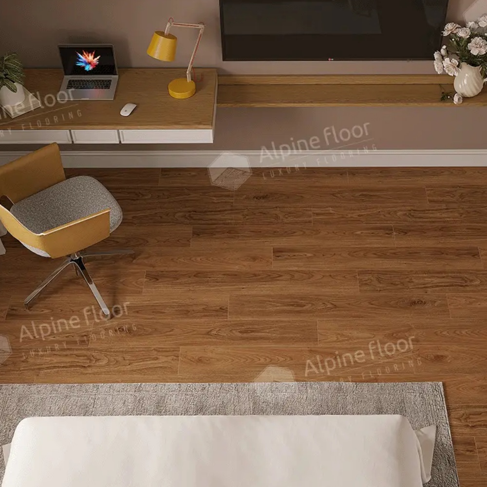 Кварцвиниловая плитка Alpine Floor Nut Eco 22-2 MC Орех Маррон Классик