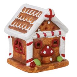 GAEM Фигурка декоративная с подсветкой "Домик пряничный" (LR44х2), L6,5 W6 H7,5 см
