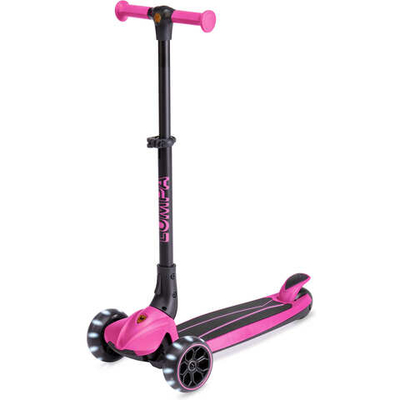 Самокат Lumpa Lumi розовый LED