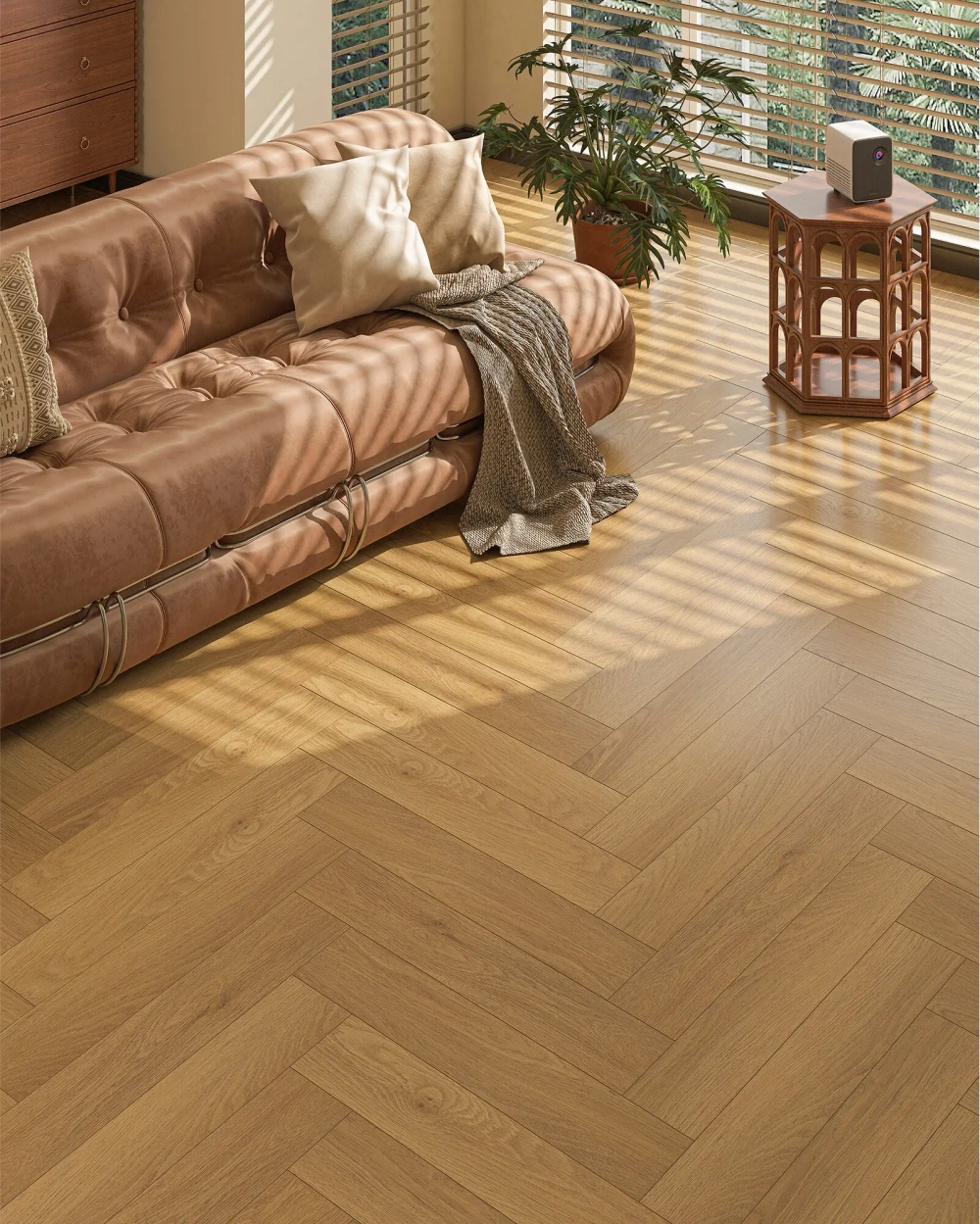 Ламинат ICON Natural 12 мм ДУБ КЮВЬЕ 1.8 м2