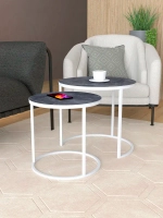 Комплект журнальных столов Акцент - керамогранит 201WMSBKER