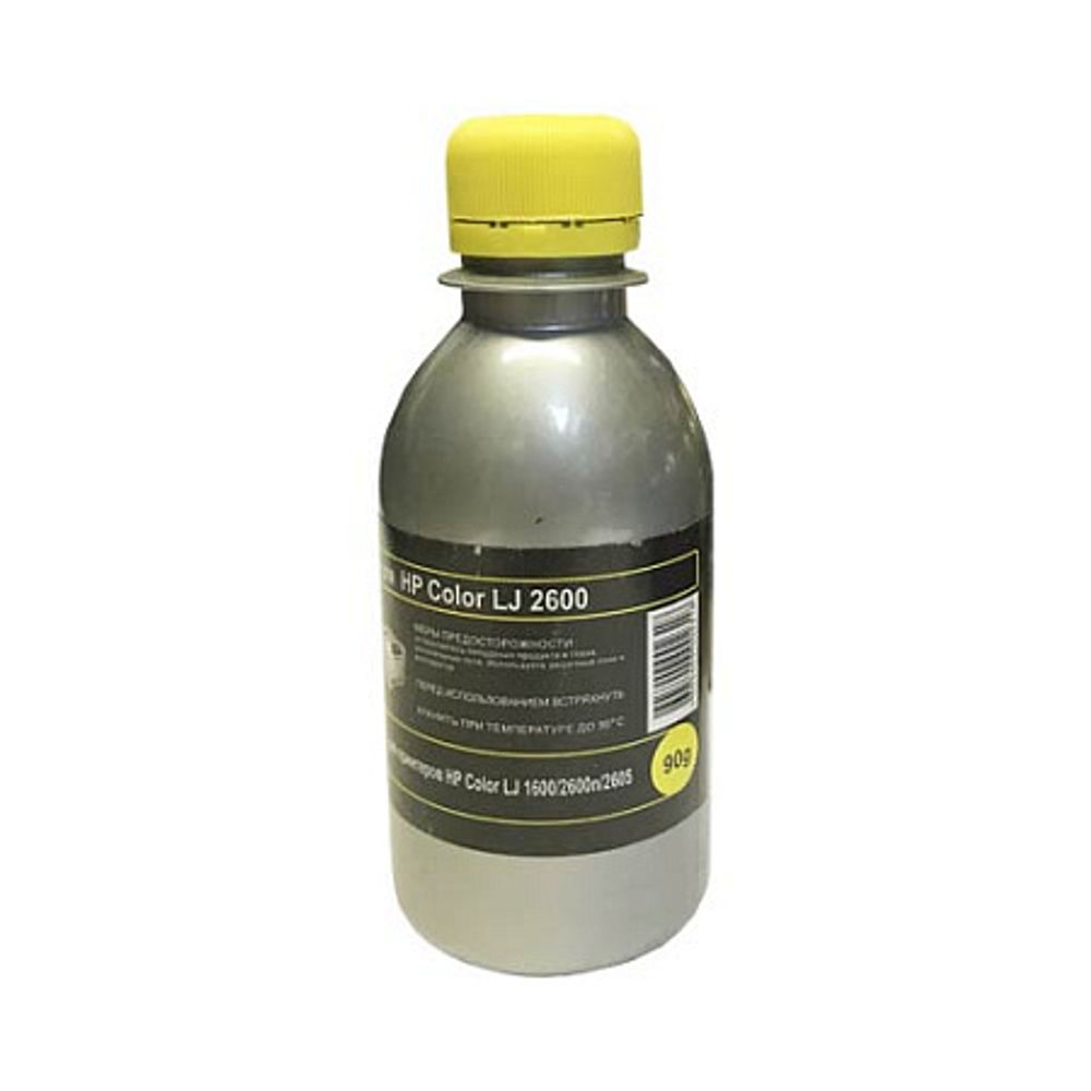Тонер для HP Color LJ 1600/2600n/2605 (90гр, желтый, Polyester, TMC2600, IMEX) Silver ATM