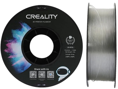 CR PETG пластик Creality для 3D принтера (прозрачный)