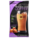 Chike Nutrition, Кофе со льдом с высоким содержанием протеина, карамель, 12 пакетиков по 30 г (1,06 унции)