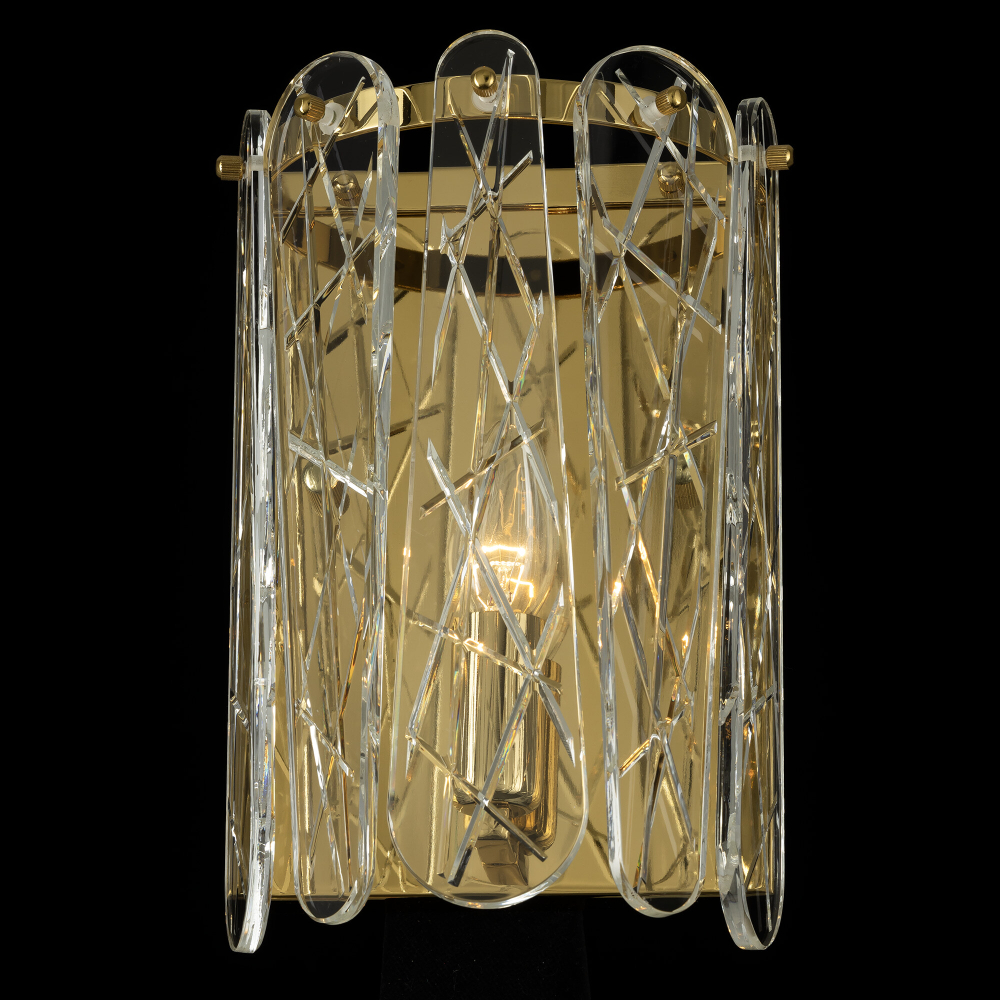 Citilux TALLA CL318412 Бра хрустальное Золото