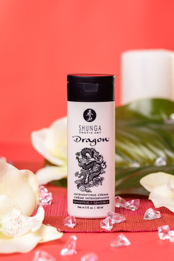 Shunga Dragon Sensitive Усиливающий крем для пар, 60 мл