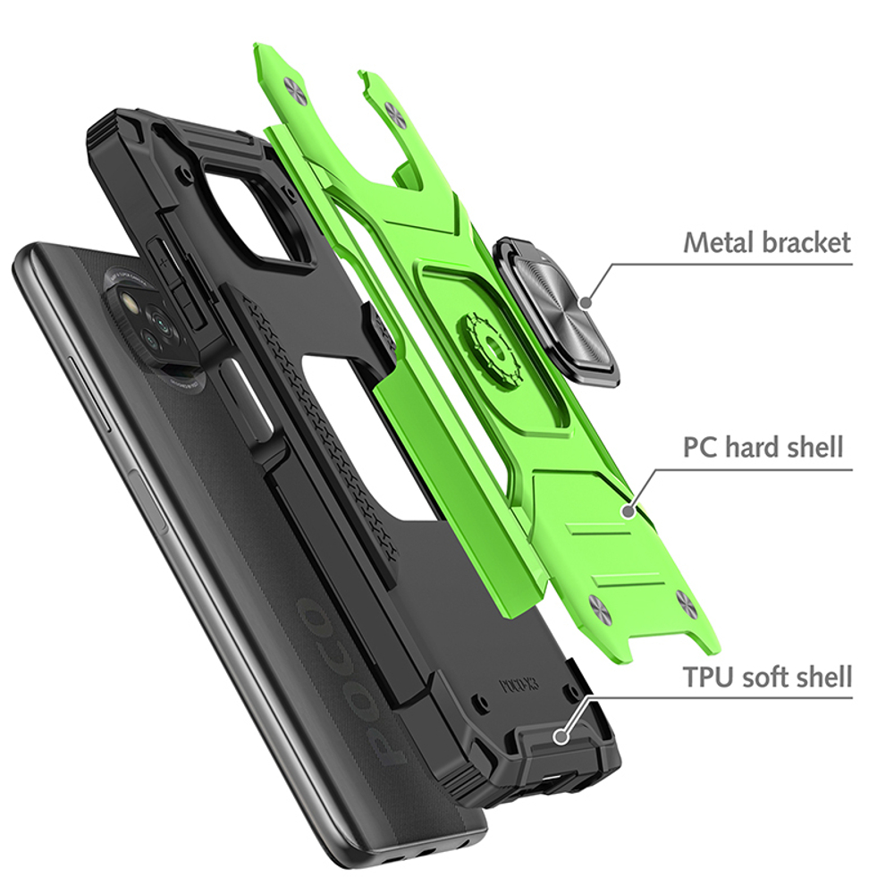 Противоударный чехол Legion Case для Xiaomi Poco X3 Pro / Poco X3 NFC
