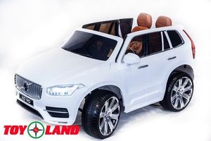 Детский электромобиль Toyland Volvo XC 90 белый