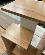 Стеллаж Бейсик 1 крафт/белый